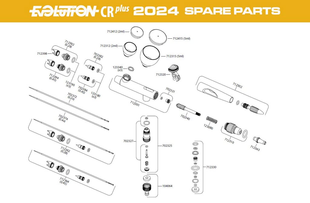 Harder & Steenbeck Evolution CR PLUS 2024 samenbouwtekening