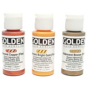 Golden Fluid Iridiscent Acrylics 30 ml 