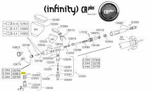 Aérographe Infinity Cr Plus 0.4 Mm