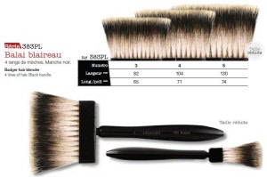 LEONARD Balai Blaireau 4 rangs 383 PL